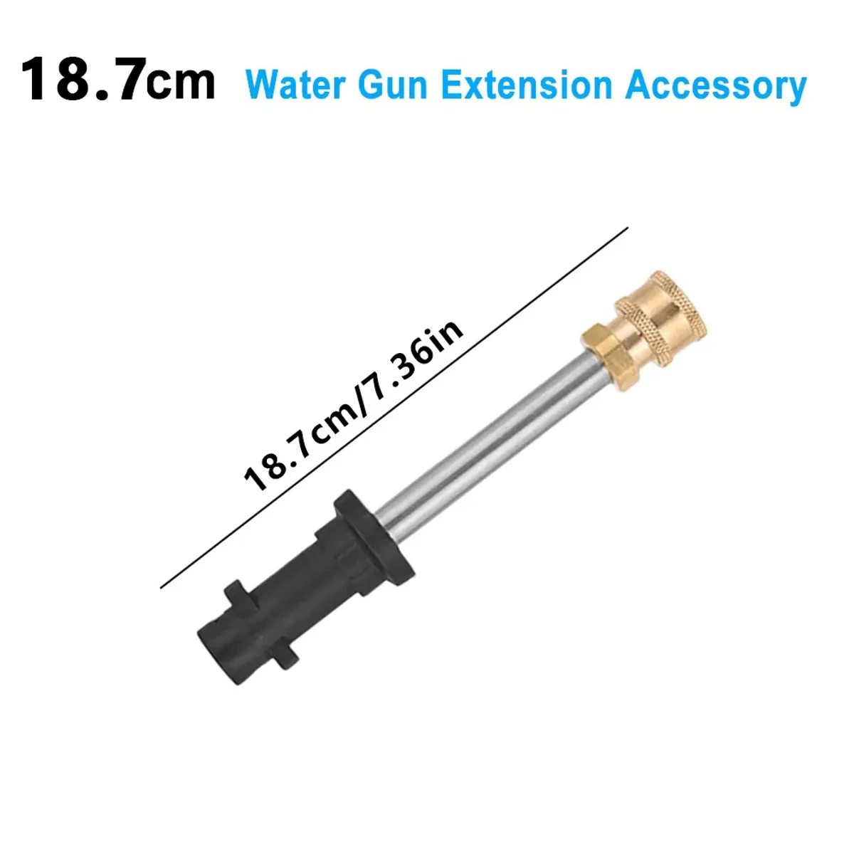 Pressure Washer Extension Lance | Stainless Steel Shaft | 1/4 Inch Quick Connect - Thumbnail 4