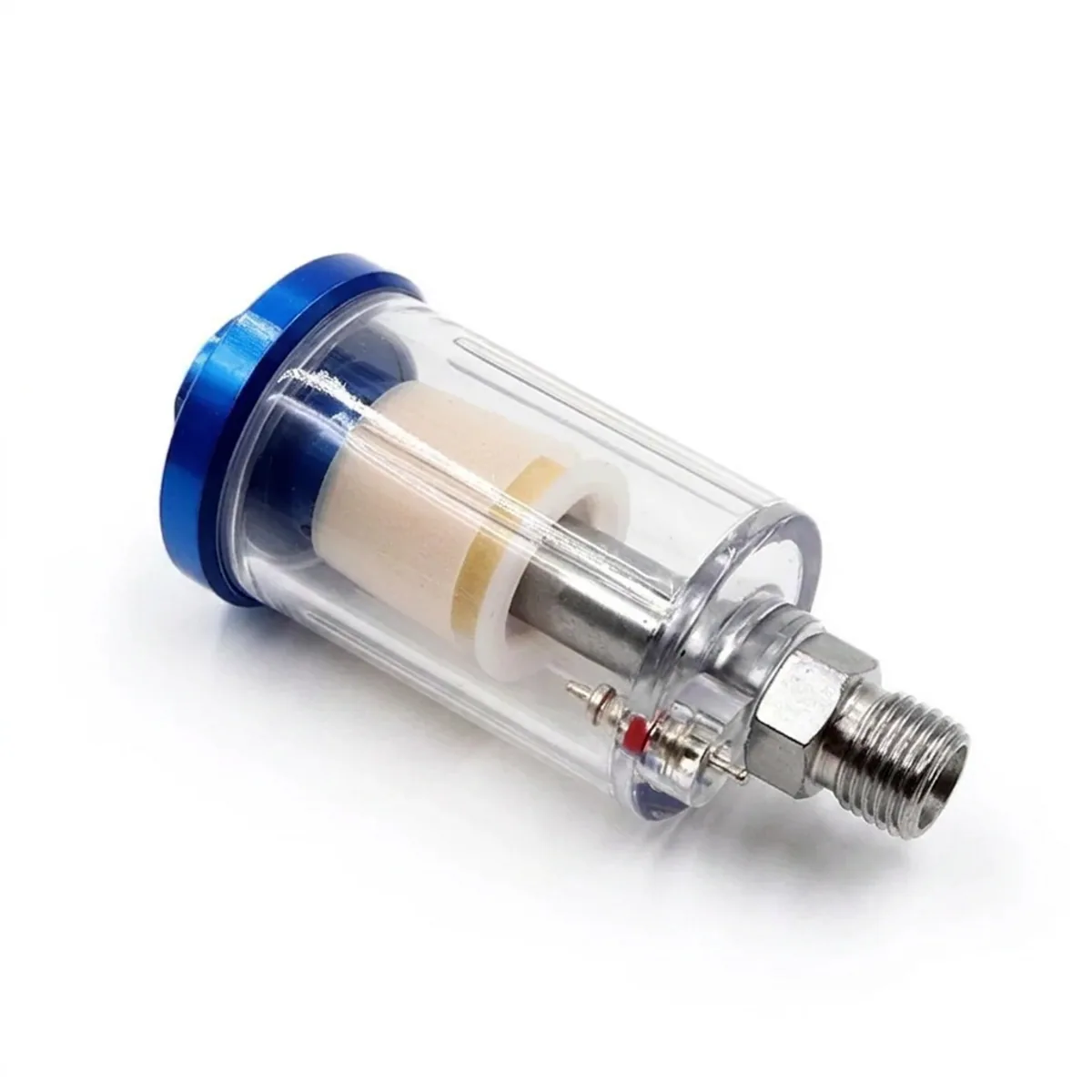 Premium oil-water separator and air filter regulator with gauge for compressed air systems, ensuring clean, dry air.