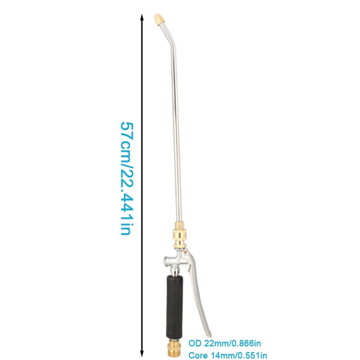 Pressure Washer Lance and Gun M22-14 | 22mm Thread | 1/4" Quick Connect - Thumbnail 2