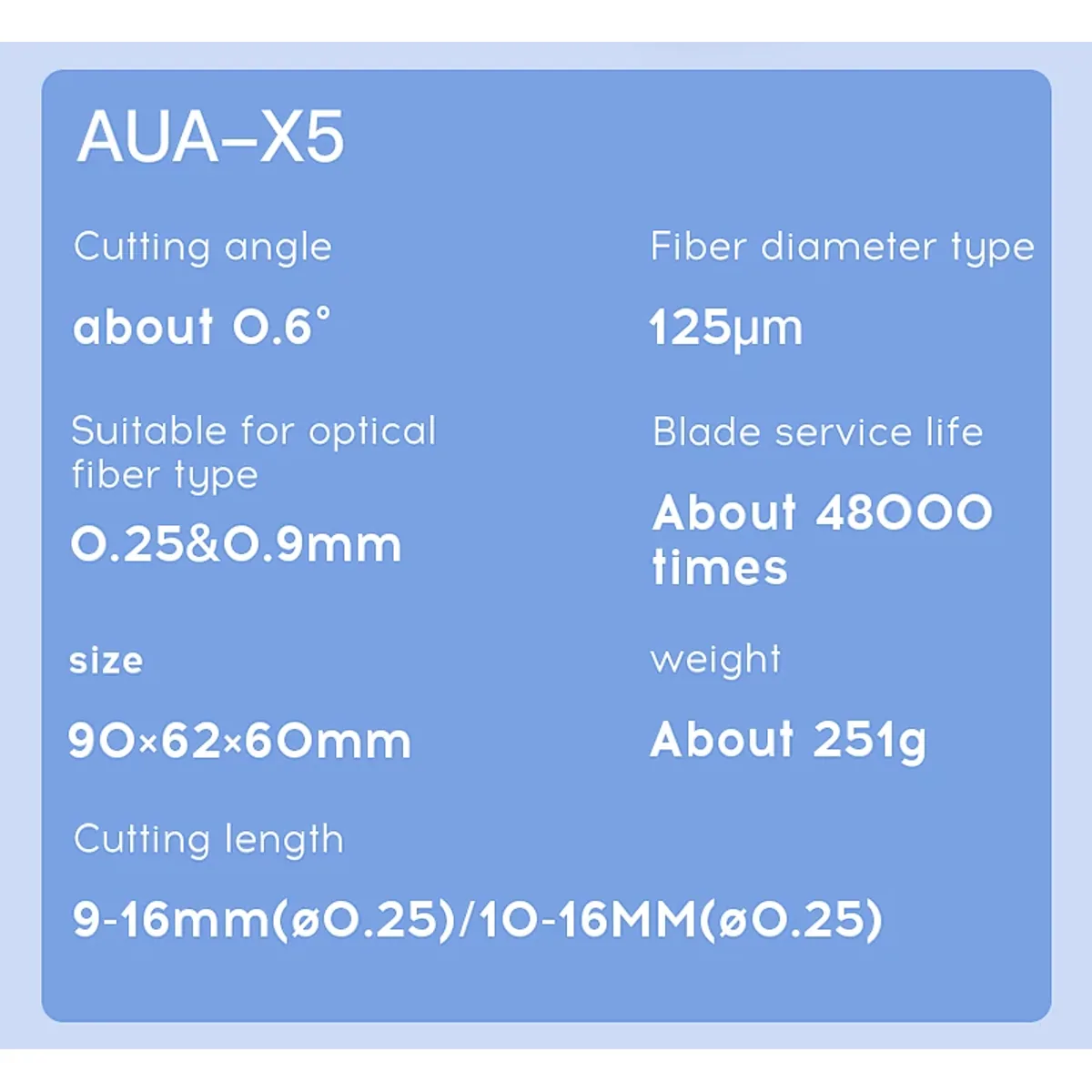 Fibre Cleaver AUA-X5 | 16-Position Tungsten Blade | Waste Fibre Box - Thumbnail 8