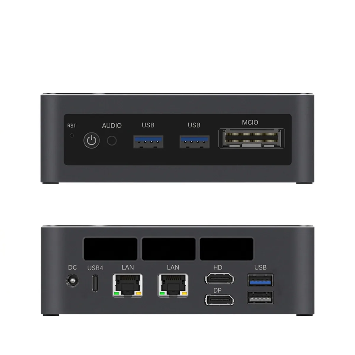 4 Port 2.5G Mini PC | Ryzen AI or Ultra | Dual PCIe LPDDR5 - Thumbnail 3