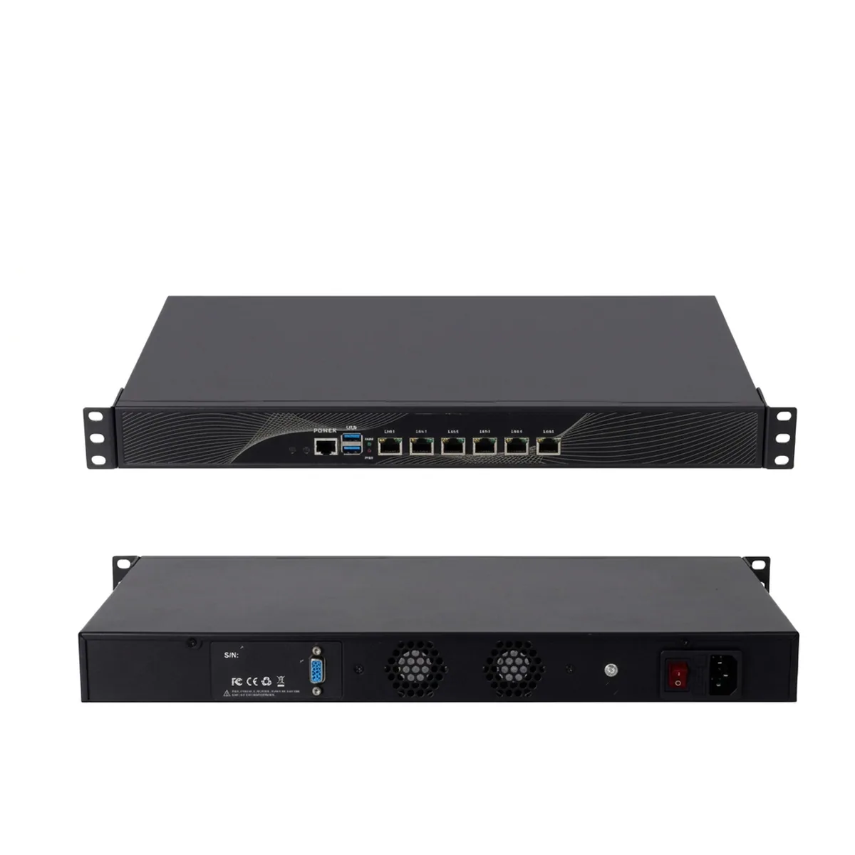1U Firewall Appliance Mini PC | Intel Core & Celeron | 1U Rackmount Server - Thumbnail 3