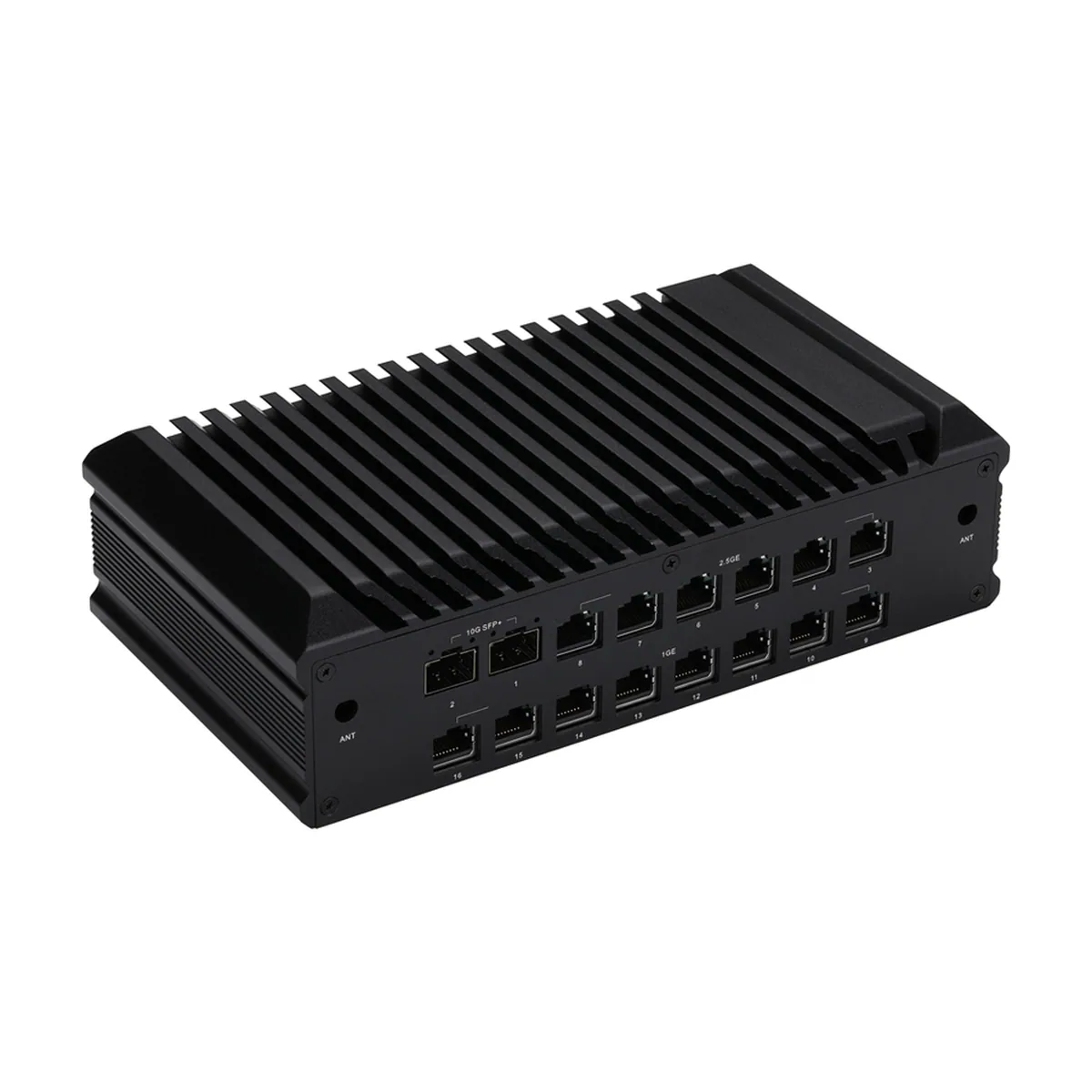 Appliance Mini PC | 16-Port LAN with 10G SFP+ | Fanless NAS Server - Thumbnail 4