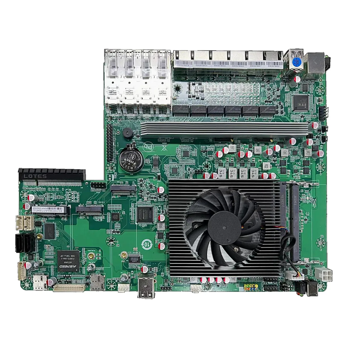 1U Firewall Appliance | 4x 10G SFP+ 6x 1G LAN | Intel Atom - Thumbnail 2