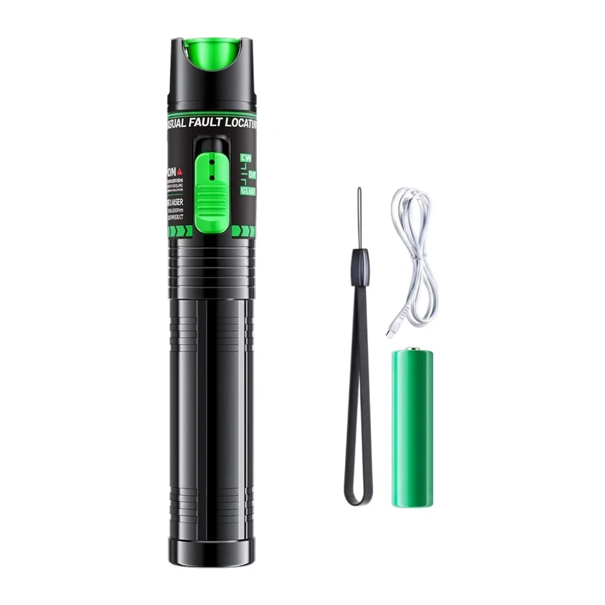 Visual Fault Locator Pen | Green 510nm or Red 650nm | 15mW to 50mW