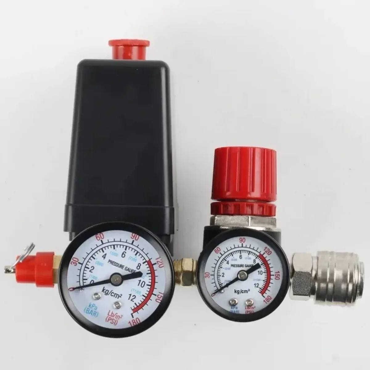 Air Compressor Pressure Switch Regulator | 220V | 90 to 125PSI | 20A - Thumbnail 2