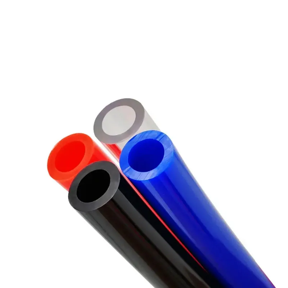 Premium polyurethane pneumatic air hose for compressors, available in 12mm and 14mm diameters and lengths from 1 to 20 meters.