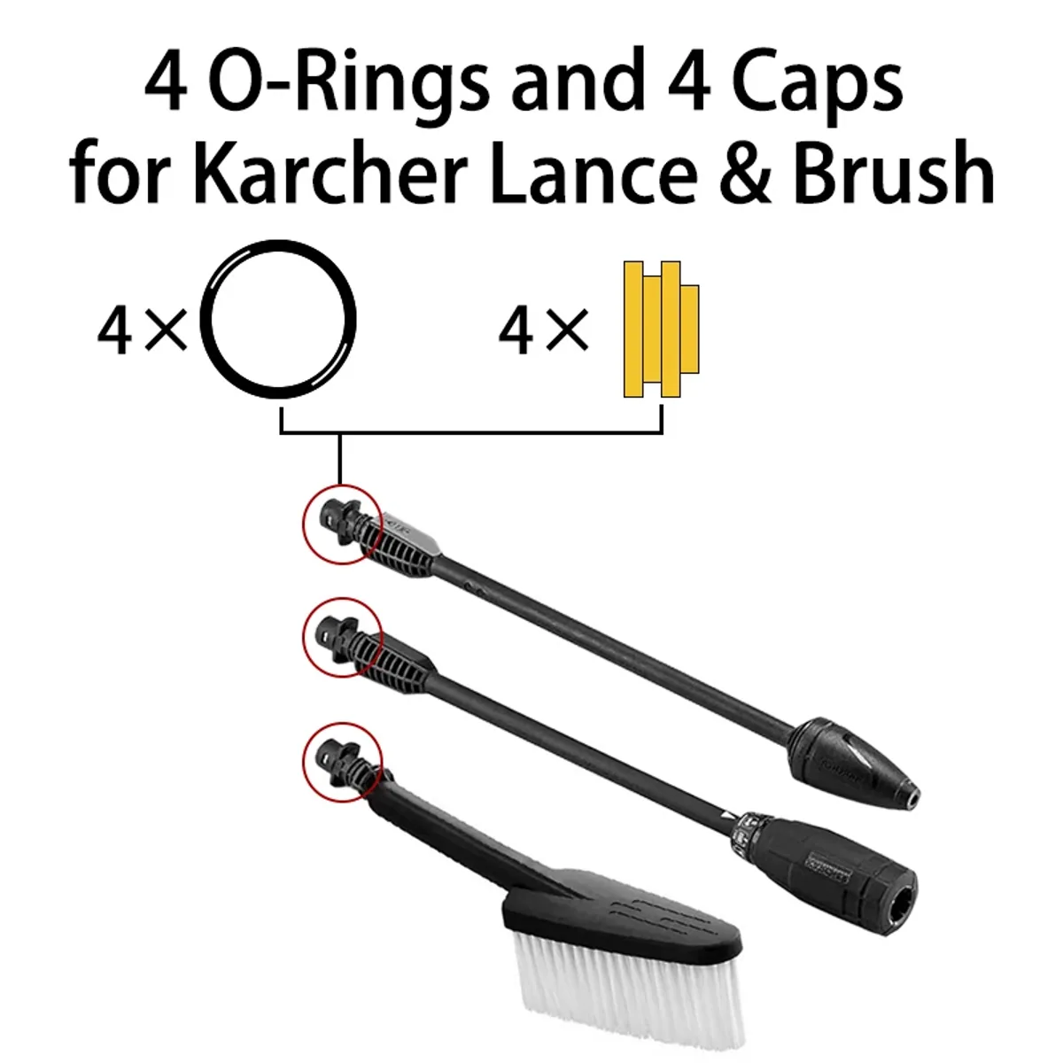 Pressure Washer Replacement Parts | O-Ring Seal Kit | K2 K3 K4 K5 - Thumbnail 4
