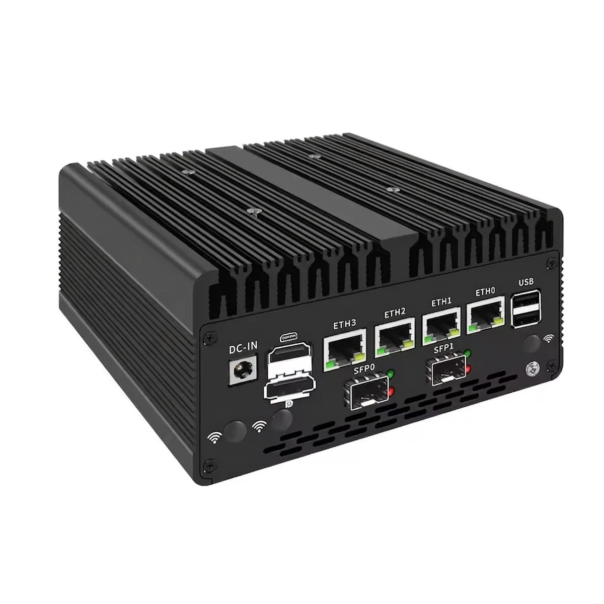 Firewall Appliance Mini PC | 4x 2.5G LAN | Optional 10G SFP+ & DDR5 - Thumbnail 2