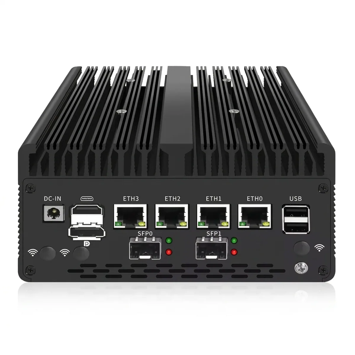 Firewall Appliance Mini PC | 4x 2.5G LAN | Optional 10G SFP+ & DDR5 - Thumbnail 4
