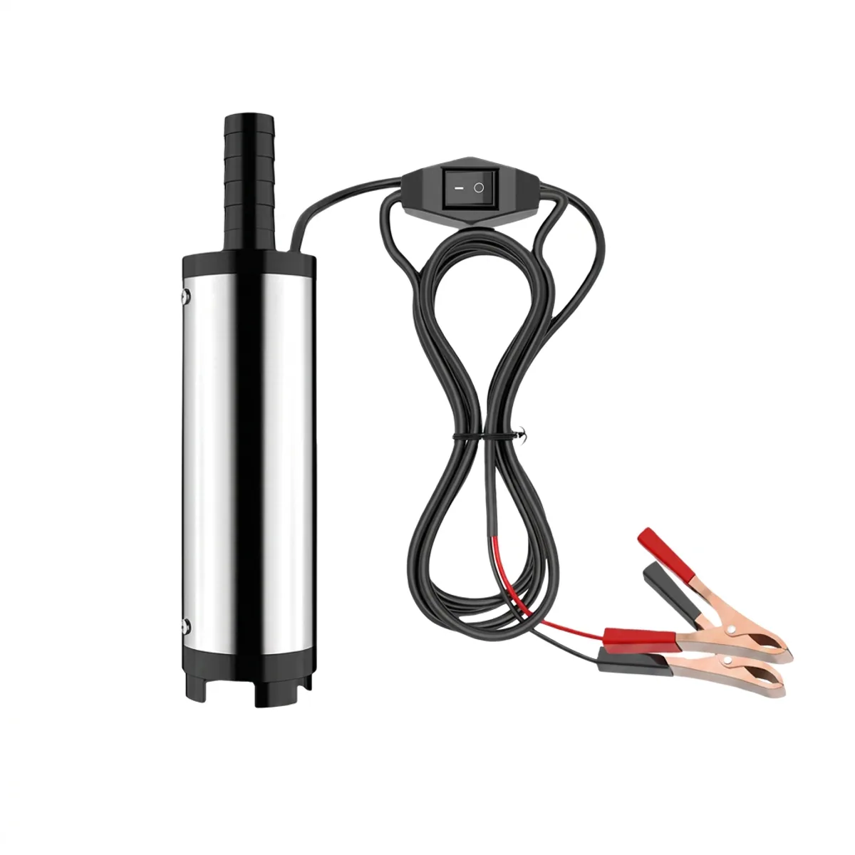 Pump Kit 12V 24V DC | Self-Priming Heavy-Duty Flow | Battery Clamps - Thumbnail 4