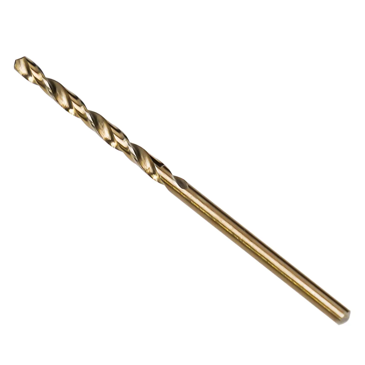 Premium M35 Cobalt HSS drill bit set for stainless steel, sizes 1mm to 13mm, for metalworking with electric or manual drills.