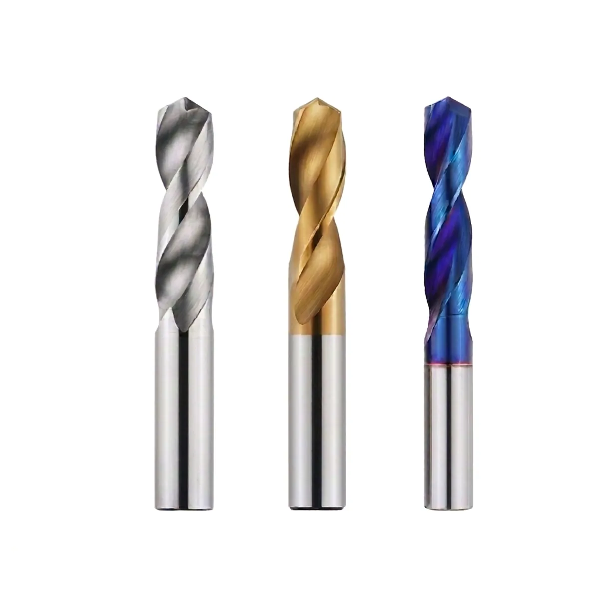 TOOLEYE premium carbide drill bit set for metalworking, featuring tungsten steel twist drills from 1.0mm to 20.0mm for CNC and lathe use.