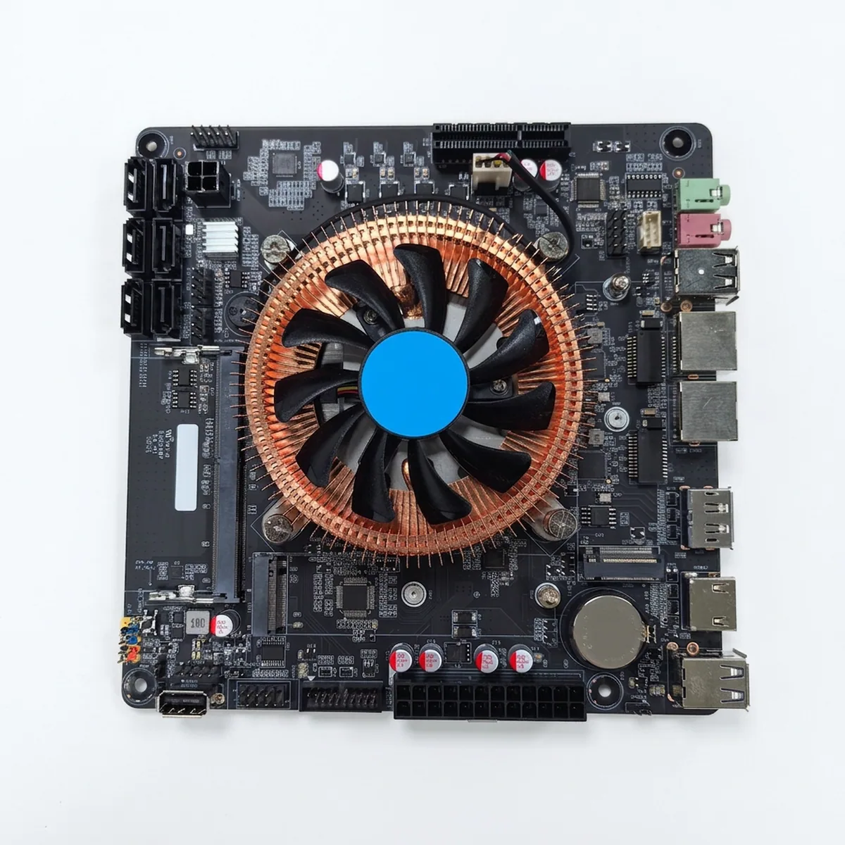 Mini ITX NAS Motherboard | N100/N150 6x SATA 3.0 | Dual 2.5GbE Intel I226