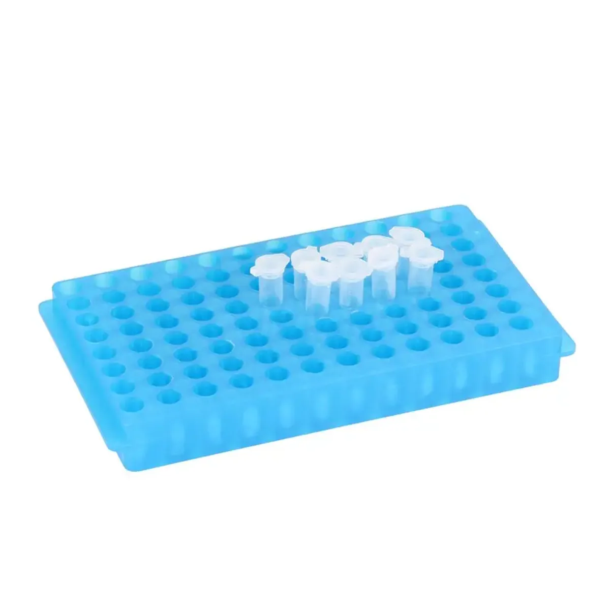 Centrifuge Tube Rack 96 Hole | 0.5ml, 1.5ml, 2ml | Plastic, 197mm