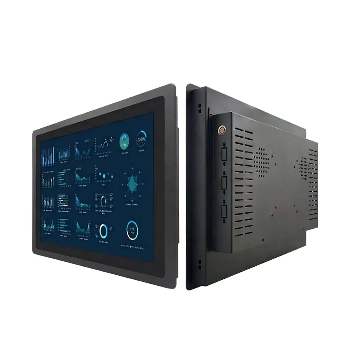 Industrial Touch Panel PC | Fanless Passive Cooling | 17-19 Inch - Thumbnail 2