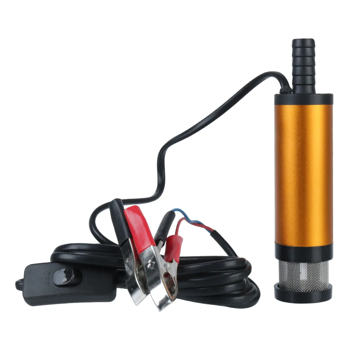 Transfer Pump 12L/min | In-Line Power Switch | 12V Marine Truck Diesel Water - Thumbnail 2