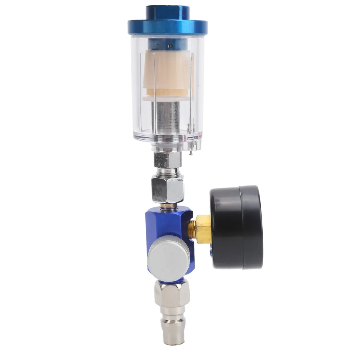Inline Air Pressure Regulator | Pneumatic Spray Gun Filter & Water Separator Kit
