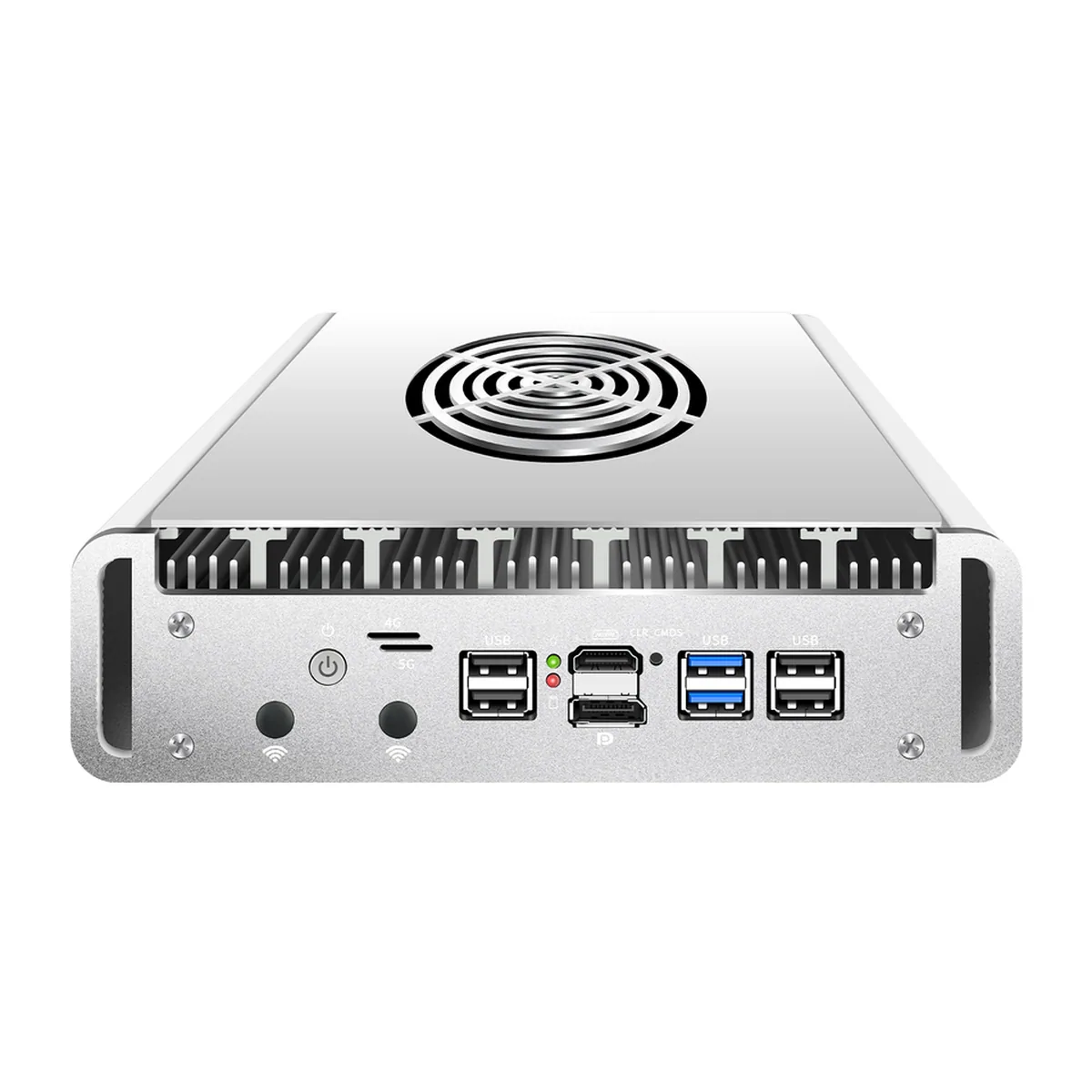 Firewall Appliance Mini PC | Fanless AMD Ryzen | 4x 2.5GbE LAN - Thumbnail 2