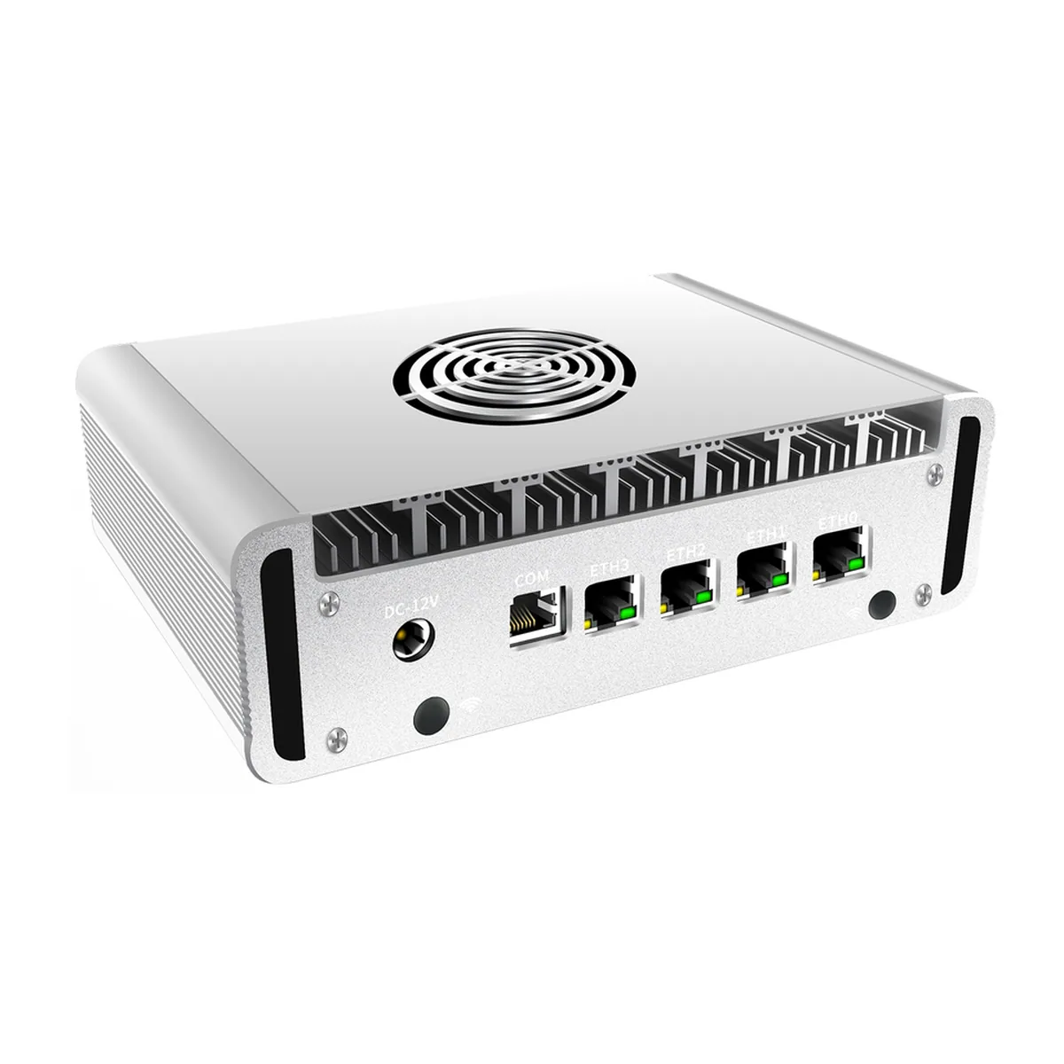 Firewall Appliance Mini PC | Fanless AMD Ryzen | 4x 2.5GbE LAN - Thumbnail 3