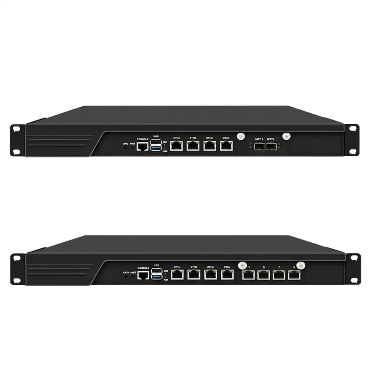 1U Rack Firewall Appliance | Intel Core i3-N300 | DDR5 mSATA - Thumbnail 2