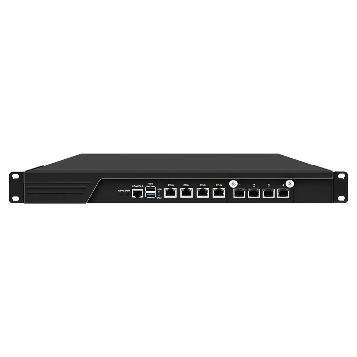 1U Rack Firewall Appliance | Intel Core i3-N300 | DDR5 mSATA - Thumbnail 3