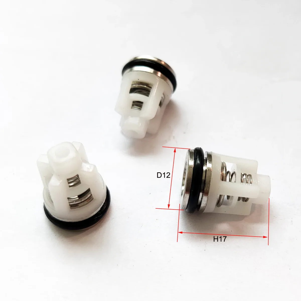 Pressure Washer Replacement Parts Kit | Oil Seals & Check Valves | 12mm - Thumbnail 2