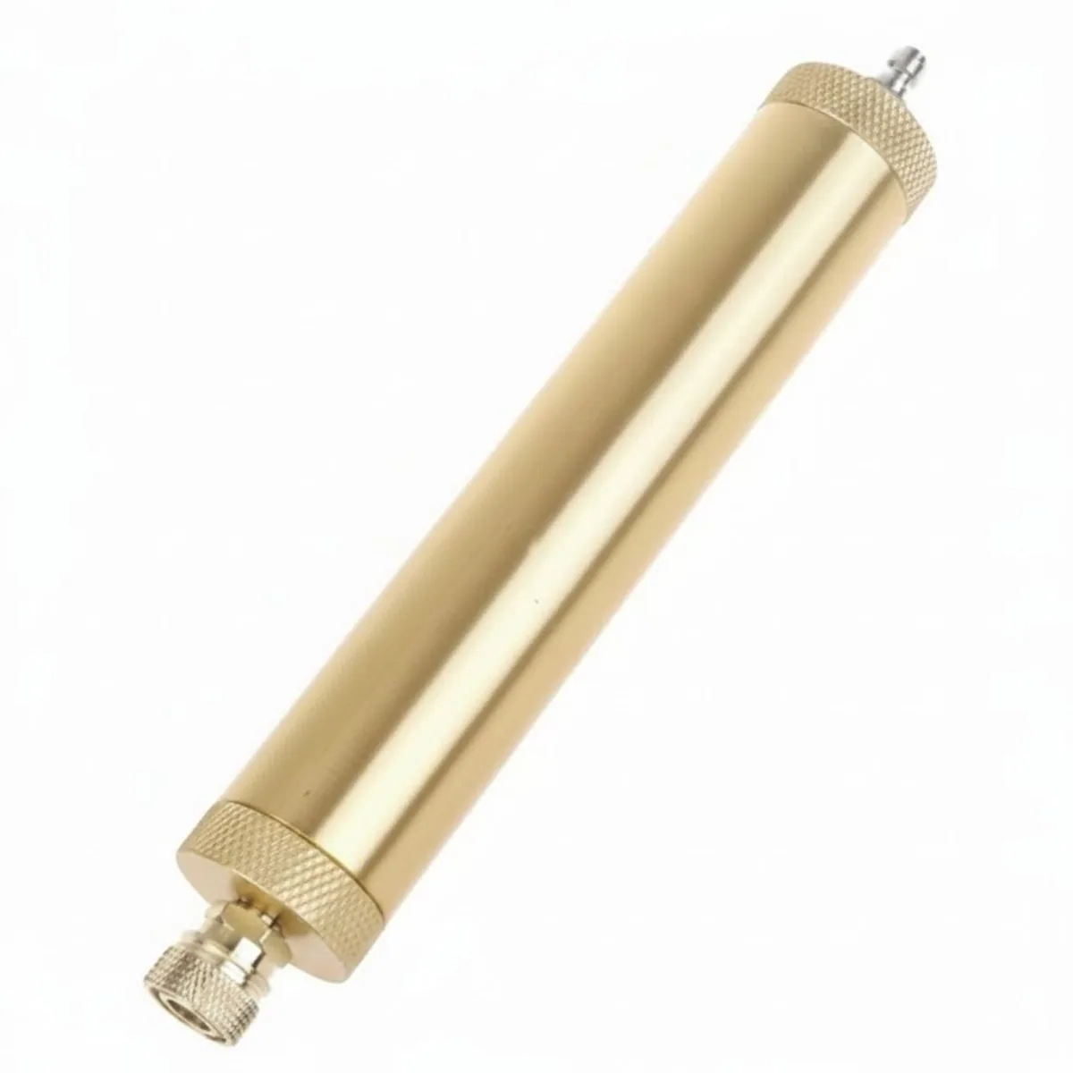 Reliable Air Filter Regulator Oil Water Separator for compressors and diving gear, with pressure gauge and adjustable knob.