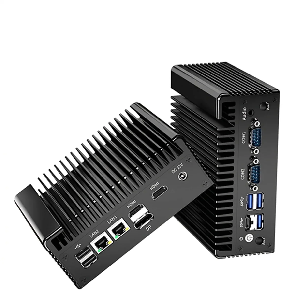 Firewall Appliance Mini PC | Dual 2.5G LAN 2 COM | Fanless Intel N100/N150 - Thumbnail 2
