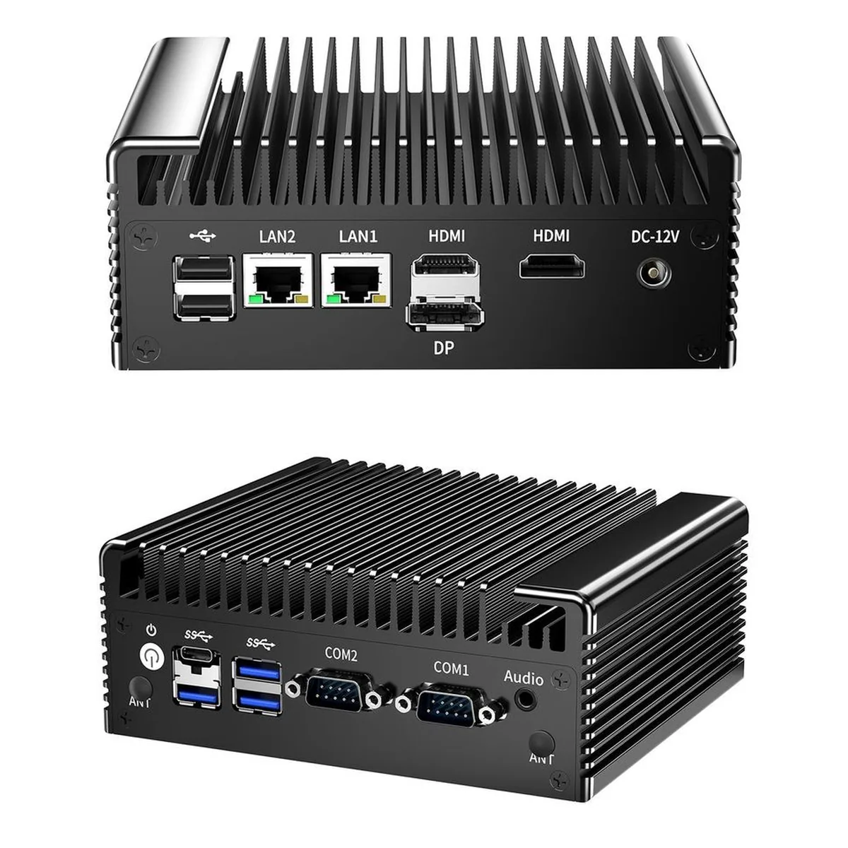 Firewall Appliance Mini PC | Dual 2.5G LAN 2 COM | Fanless Intel N100/N150 - Thumbnail 5
