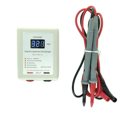 Discharger with test leads