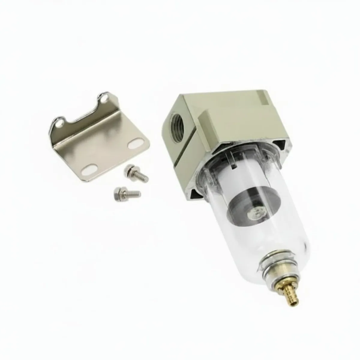 AF2000-02 Professional Air Compressor Filter | 1/4 NPT Oil-Water Separator & Particulate Guard