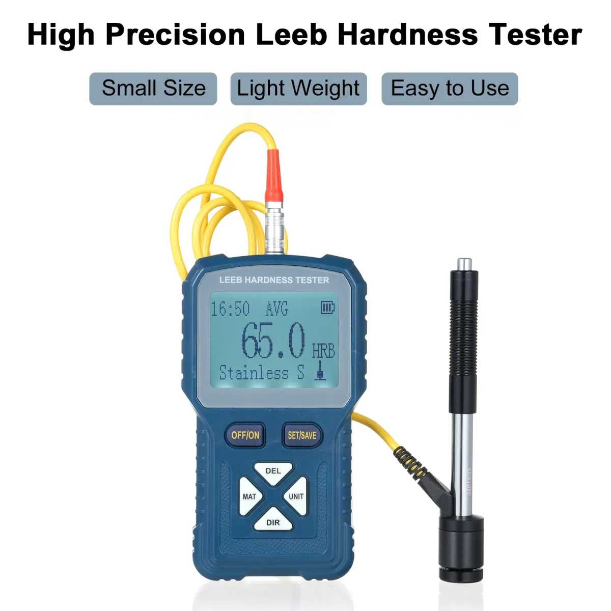 Leeb Hardness Tester | 170 to 960 HLD | 7 Hardness Scales - Thumbnail 3