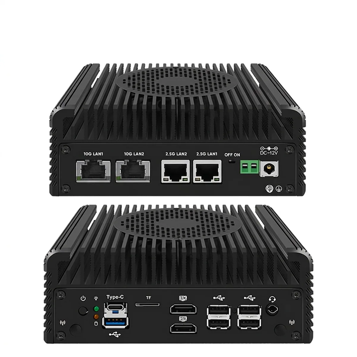 Firewall Appliance Mini PC | Intel N100/N150 | 2x 10G & 2x 2.5G LAN - Thumbnail 4