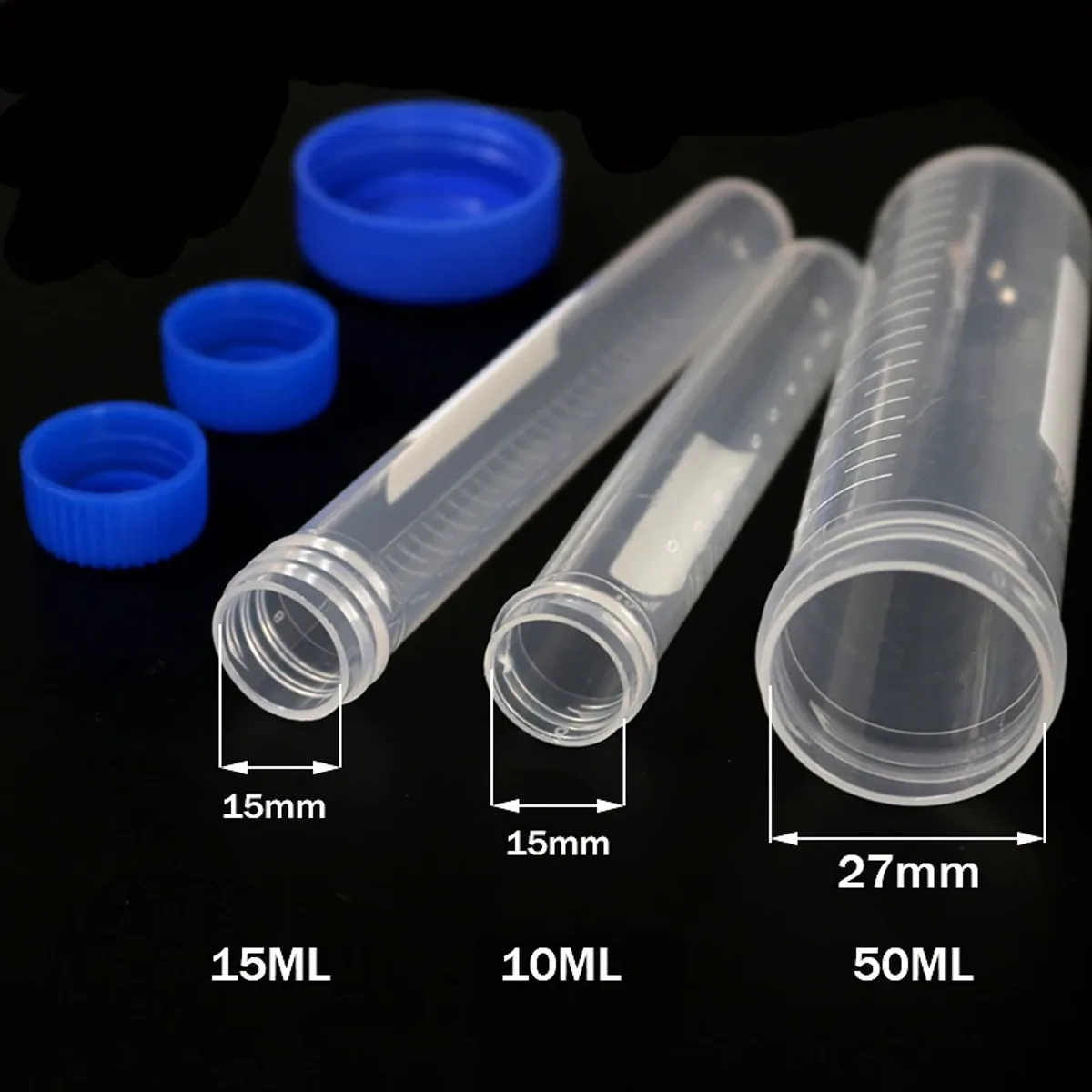 Centrifuge Tube with Screw Cap | 10ml, 15ml or 50ml | Pack of 10 - Thumbnail 5