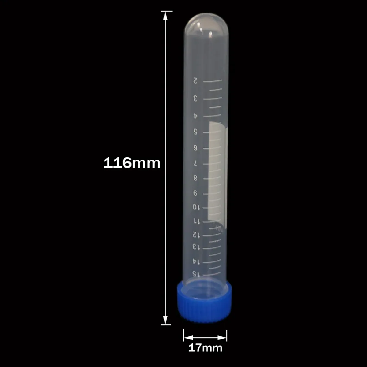 Centrifuge Tube with Screw Cap | 10ml, 15ml or 50ml | Pack of 10 - Thumbnail 3