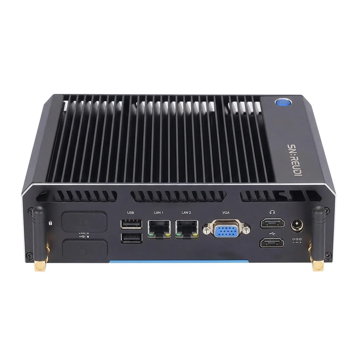 Fanless Industrial Mini PC | Intel Core i3 / i5 | Rugged Embedded Box - Thumbnail 2