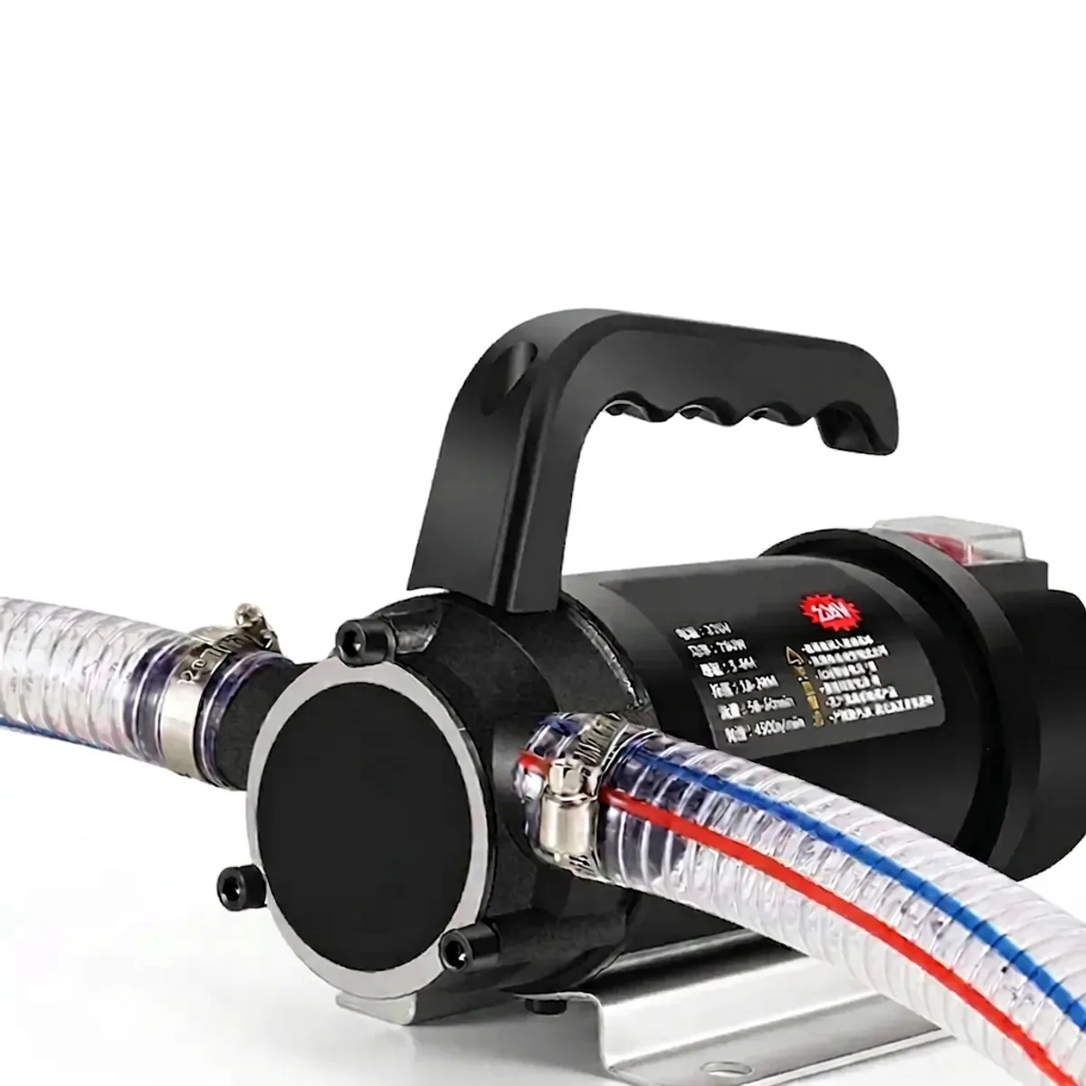 Multi-Use Oil Extractor Pump | Self-Priming Dual Purpose | 12V 24V 220V Tanker - Thumbnail 2