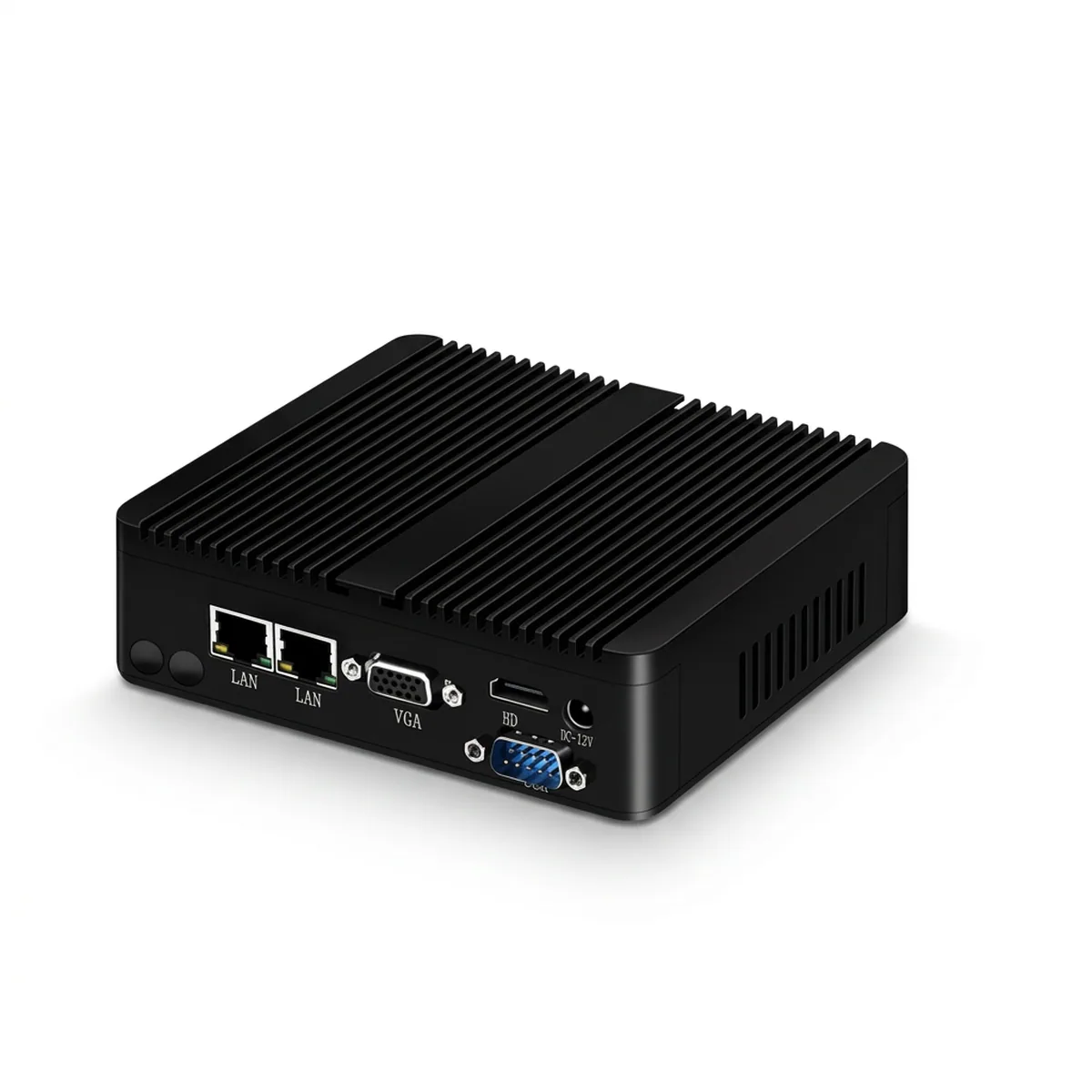 Industrial Mini PC | Gigabit LAN HDMI VGA | Compact IoT Embedded Box - Thumbnail 3