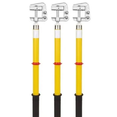 10kV kit, 3 rods, 25mm² leads