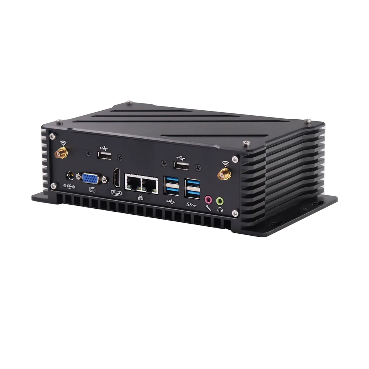Industrial Mini PC | Fanless Passive Cooling | IoT Data Collection - Thumbnail 2