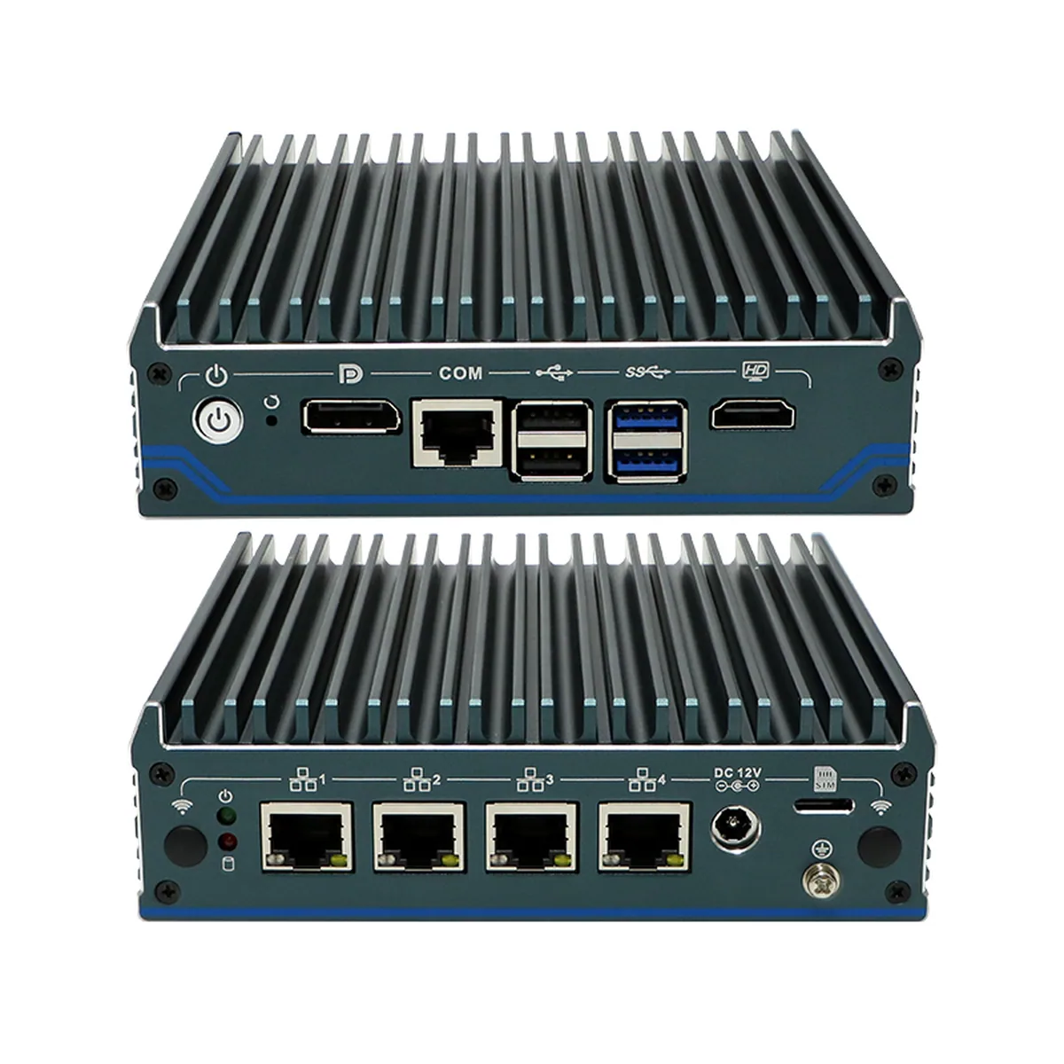 Appliance Mini PC | Quad 2.5G LAN i226 | Fanless N100 pfSense Router - Thumbnail 4