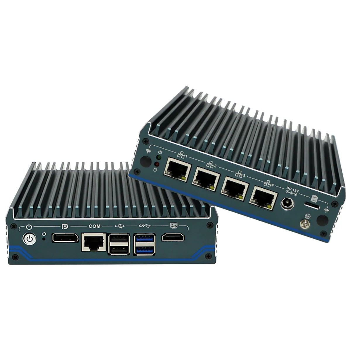 Appliance Mini PC | Quad 2.5G LAN i226 | Fanless N100 pfSense Router - Thumbnail 6