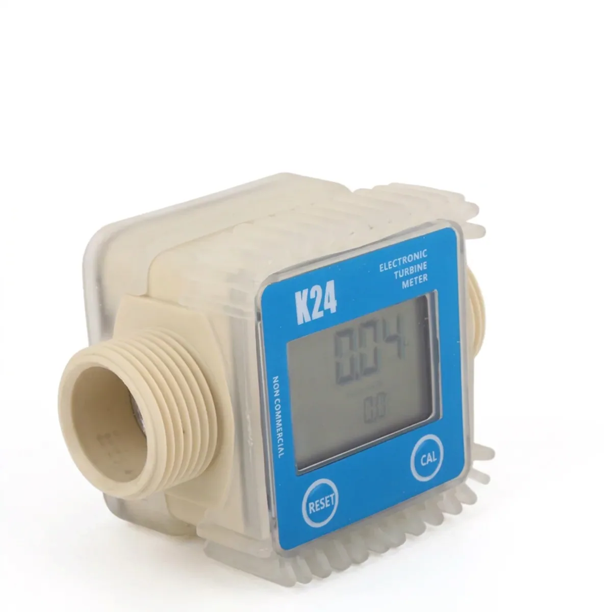 Flow Meter Gauge | Clear LCD Display | Inline Water & Fuel Tool - Thumbnail 2