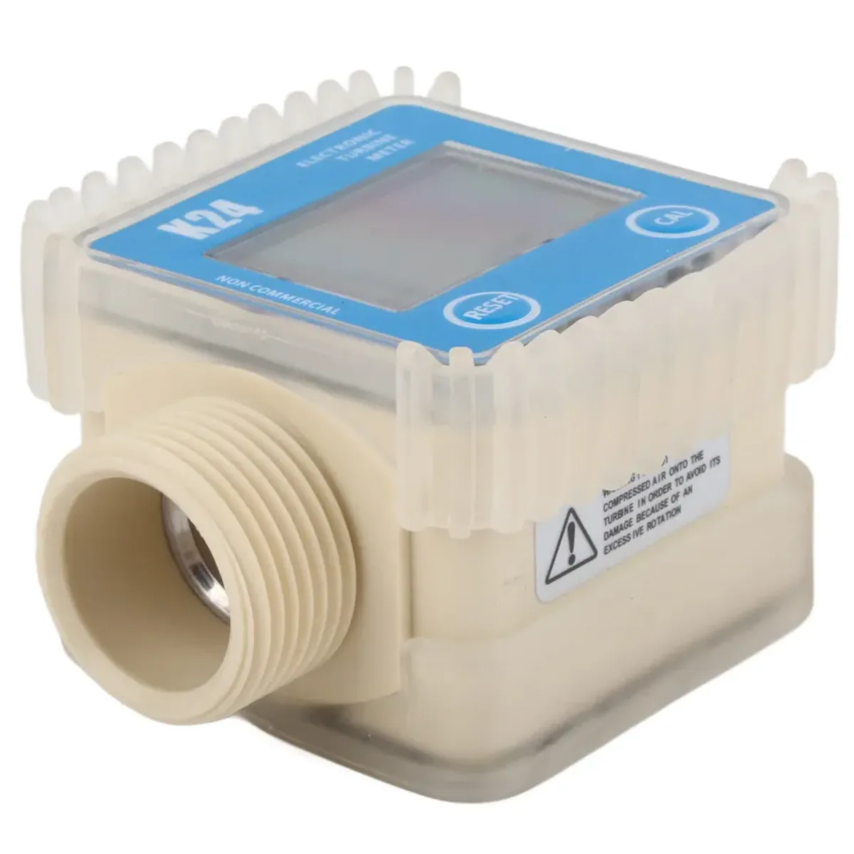 Flow Meter Gauge | Clear LCD Display | Inline Water & Fuel Tool - Thumbnail 7