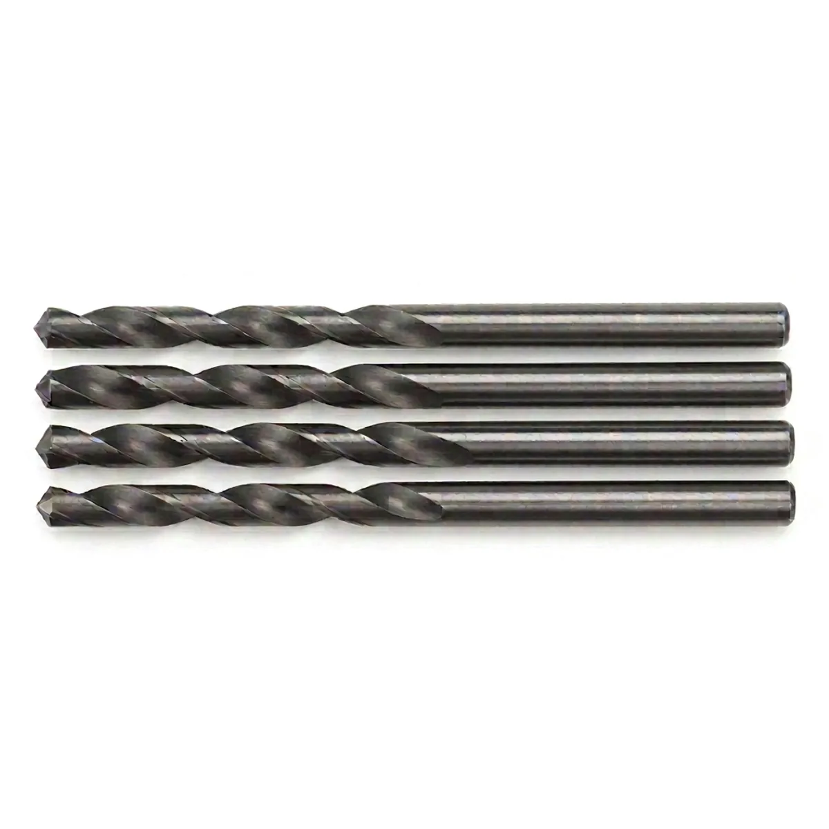 Cobalt M35 high-speed steel drill bit set for metal and stainless steel, featuring a durable twist design in a protective case.
