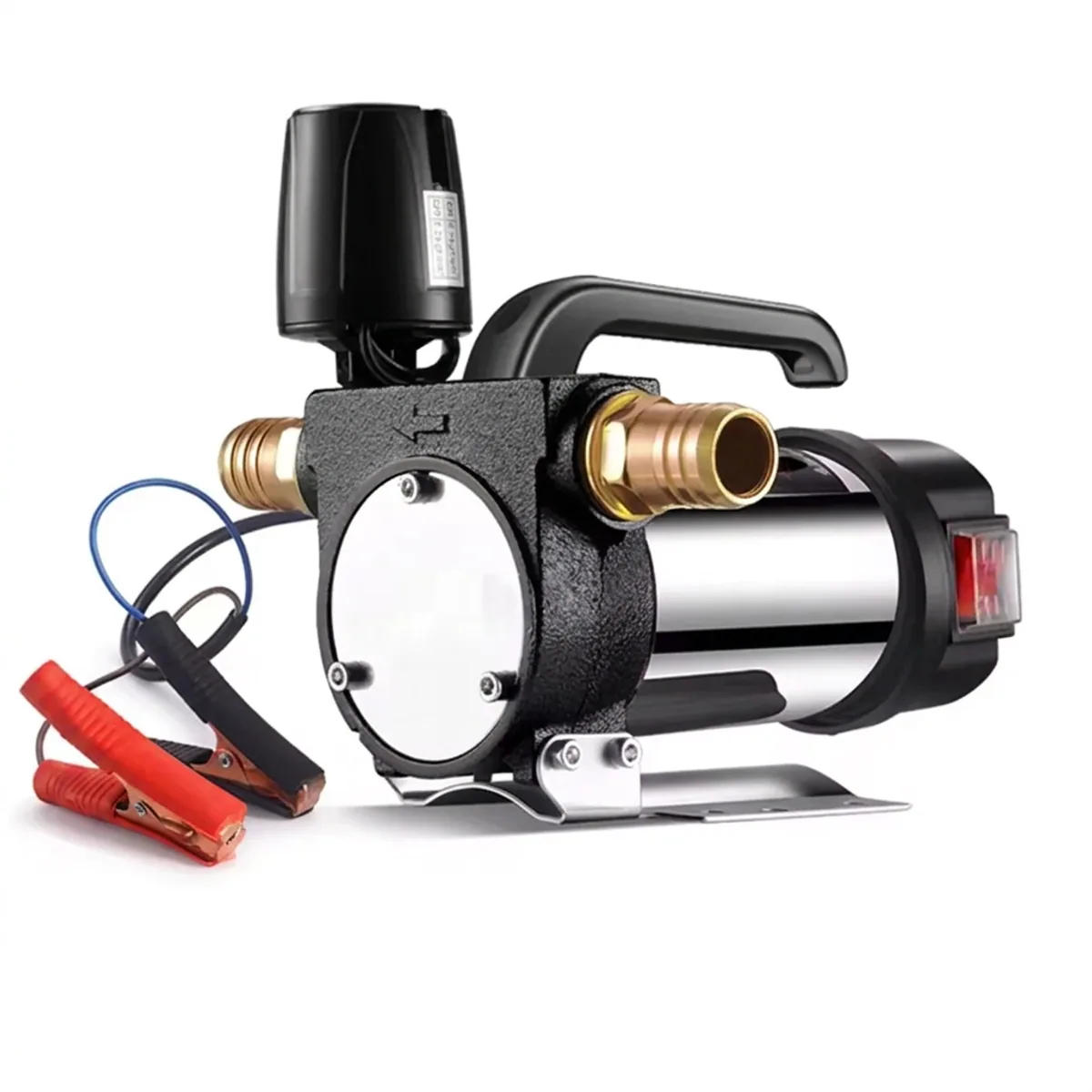 High-Power Fuel Transfer Pump | 990W Self-Priming Motor | 12V 24V 220V Auto - Thumbnail 2