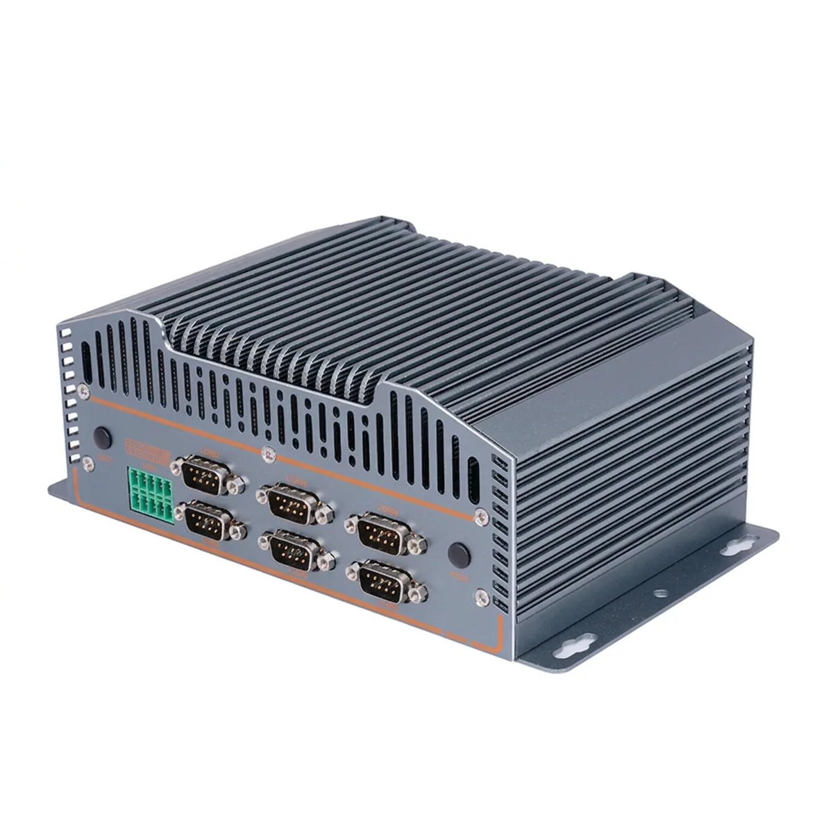Fanless Industrial Mini PC | 3 LAN PoE 6 COM | 12th Gen Alder Lake-N - Thumbnail 3