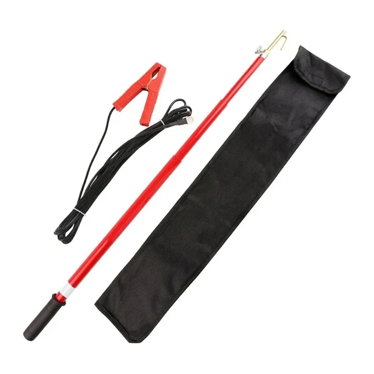 High Voltage Shorting Stick | Discharge Rod with Earth Lead | 10kV to 220kV