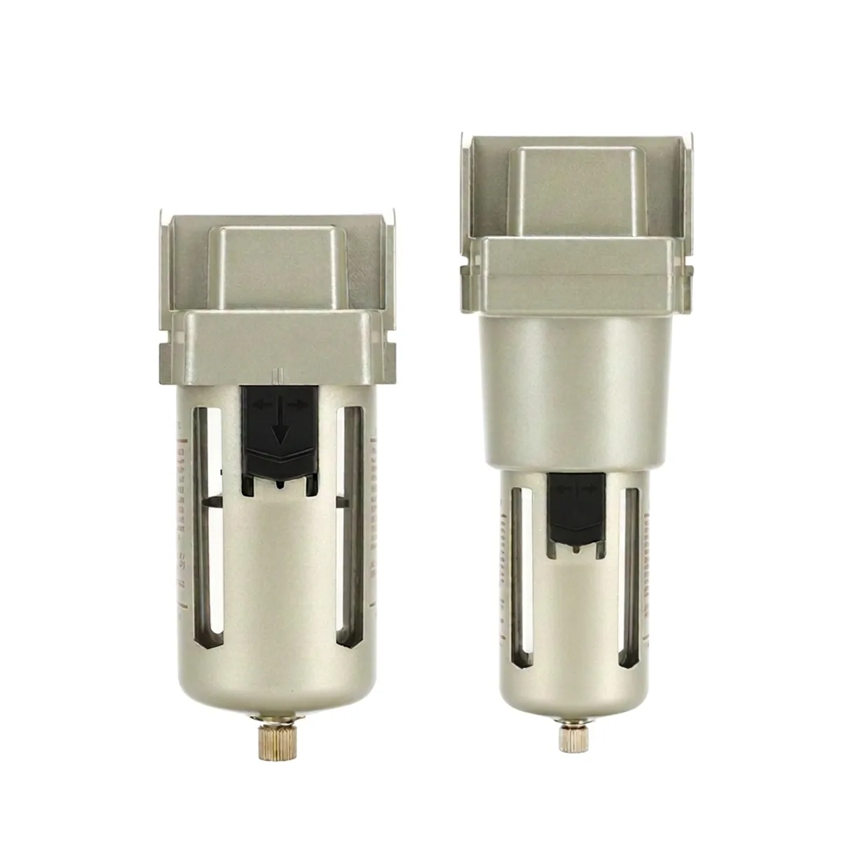 AF3000-02 Automatic Drainage Air Source Processor with copper filter, an oil water separator for pneumatic systems.